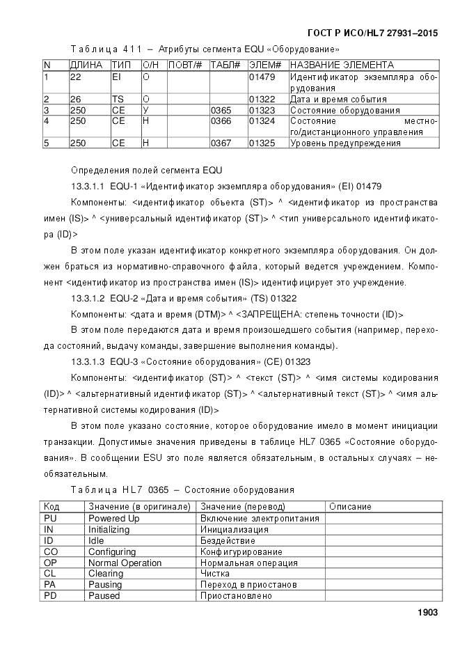 ГОСТ Р ИСО/HL 7 27931-2015, страница 1910